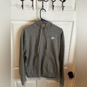 #55 Nike grey hoodie medium